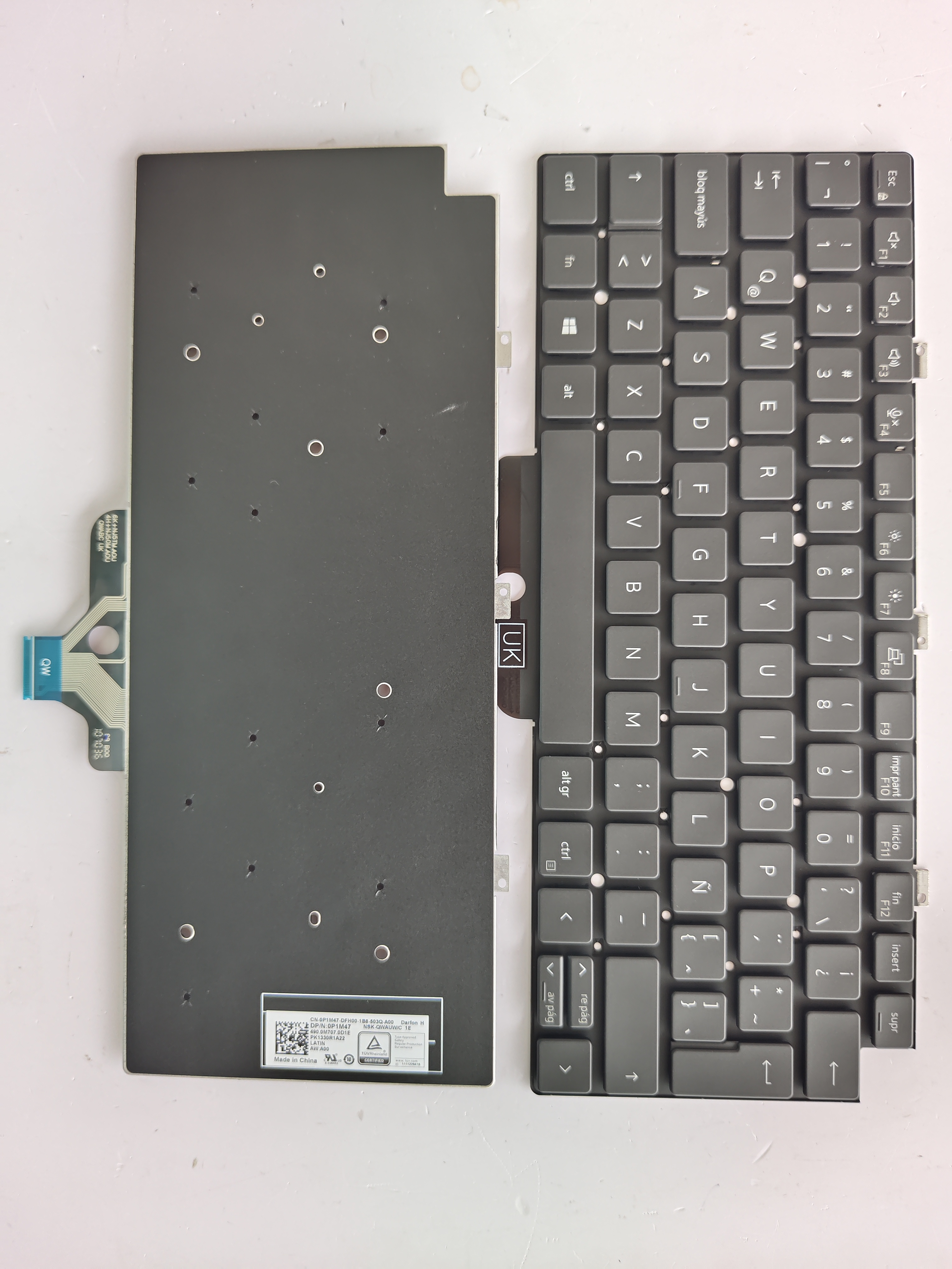 Picture of New Replacement Laptop Keyboard For DELL 5320/7320/Latitude 5320/Latitude 7320 BLACK LA Layout